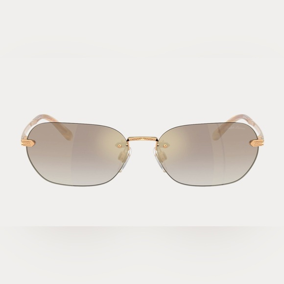 RALPH LAUREN COLLECTION WESTERN RECTANGLE SUNGLASSES main image 4